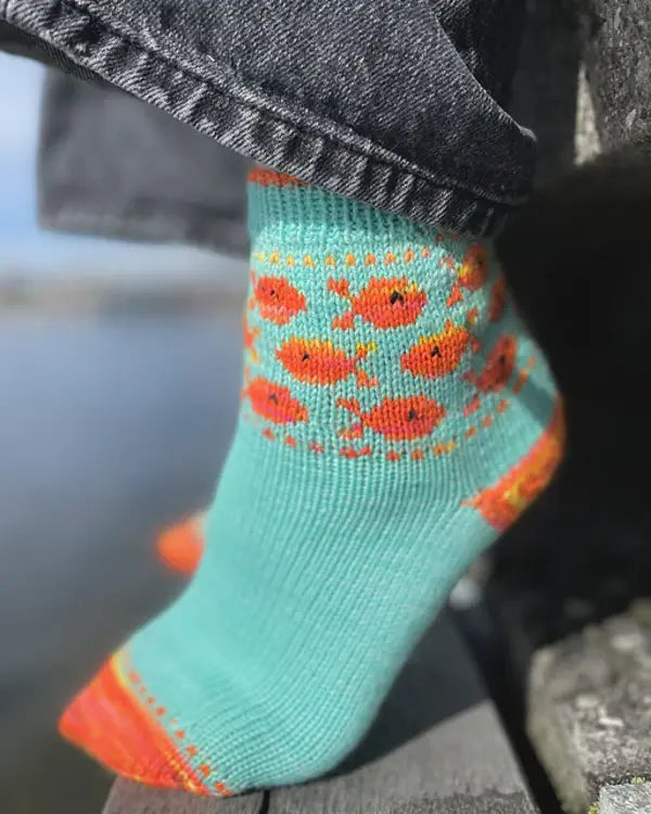 Charlotte Stone - Joyful Colorwork Socks