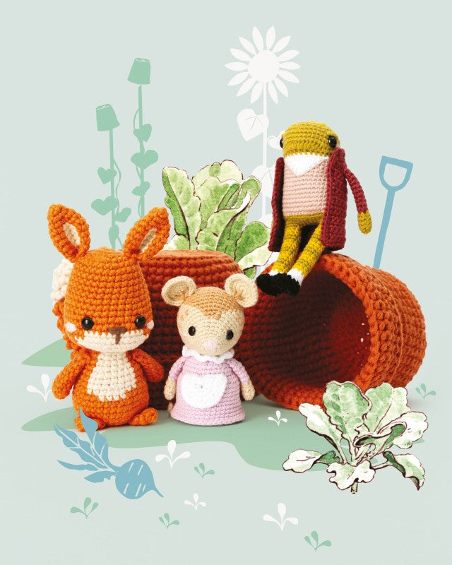 Peter Rabbit Crochet Toys by Carla Mitrani