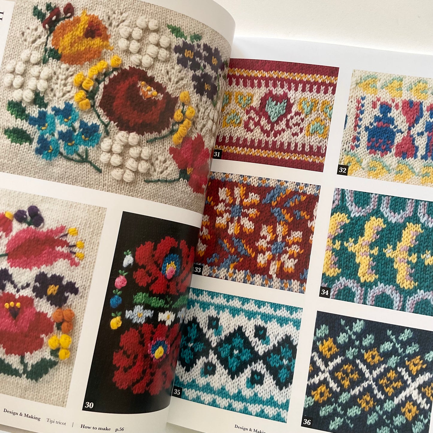 Japanese Craft Book - Knitted Textile Patterns of the World - Applemints Book