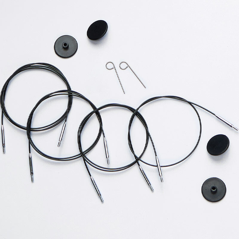 Knit Pro Swivel Stainless Steel Cable