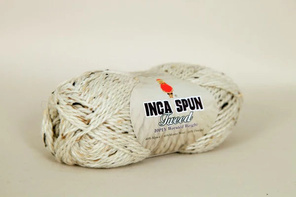 Alpaca Yarns - Inca Spun Tweed - 10ply/worsted 50gm
