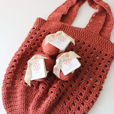 KPC Yarn Market Bag Kit Gossyp 8ply/DK - Colour Baked Clay