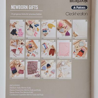 Newborn Gifts - 14 Knitting Patterns
