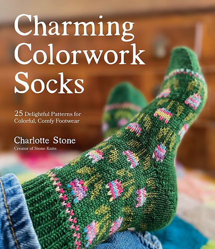 Charming Colorwork Socks - Charlotte Stone
