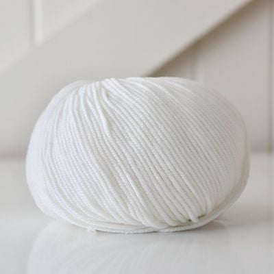 Bellissimo 8 Extra Fine Merino Wool - White 234