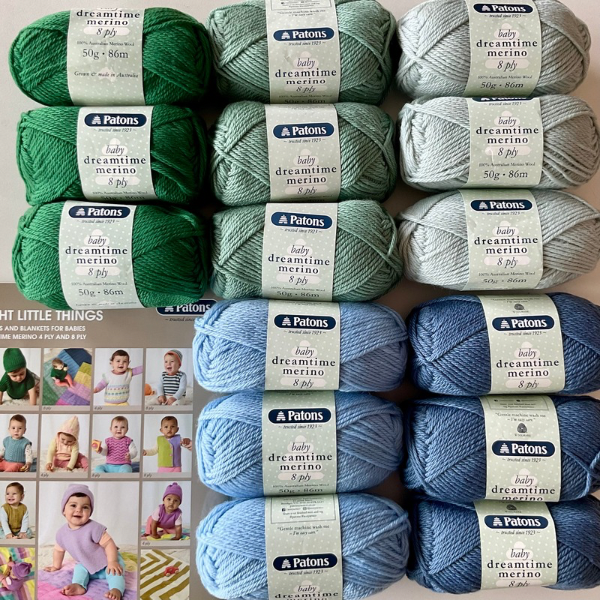 Patons Dreamtime 8ply Blanket Kit