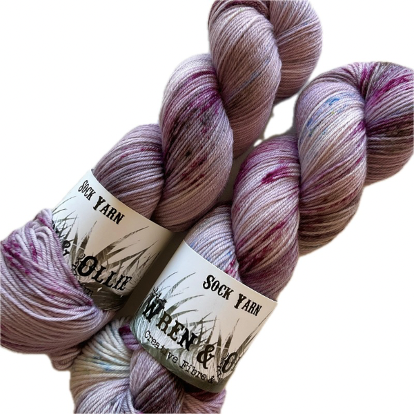 Wren and Ollie Sock Yarn (4ply/fingering weight) 100gm