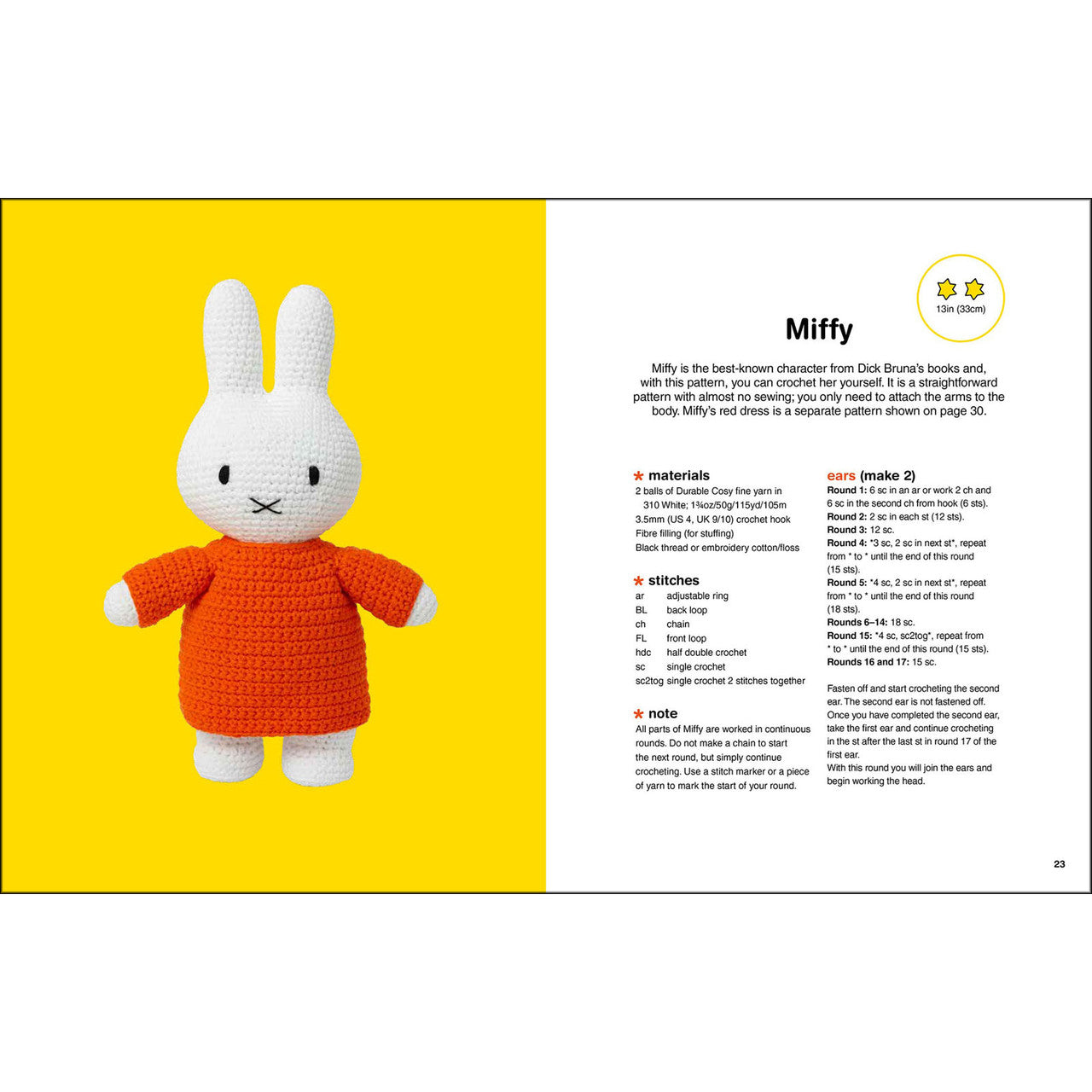 Miffy Crochet Book