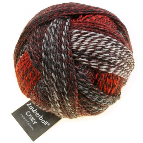 Crazy Zauberball Sock - 2337 Mars Experiment