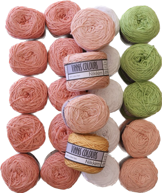 YYC Kit - Pretty in Pink Blanket Kit/Pretty in Peach Blanket Kit