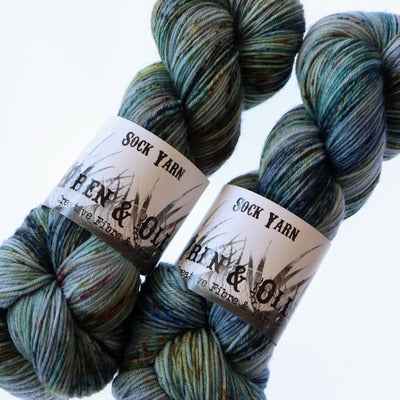 Wren and Ollie Sock Yarn (4ply/fingering weight) 100gm
