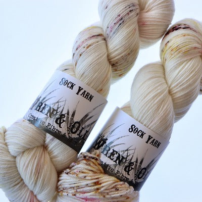 Wren and Ollie Sock Yarn (4ply/fingering weight) 100gm