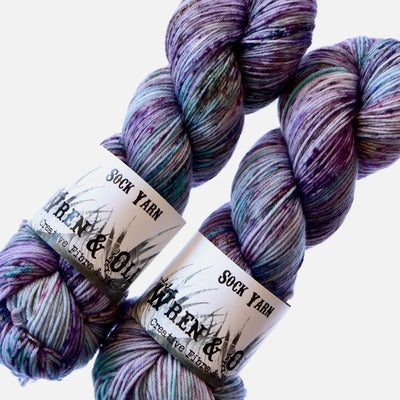 Wren and Ollie Sock Yarn (4ply/fingering weight) 100gm