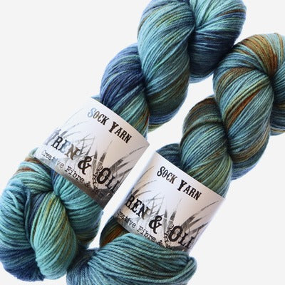 Wren and Ollie Sock Yarn (4ply/fingering weight) 100gm