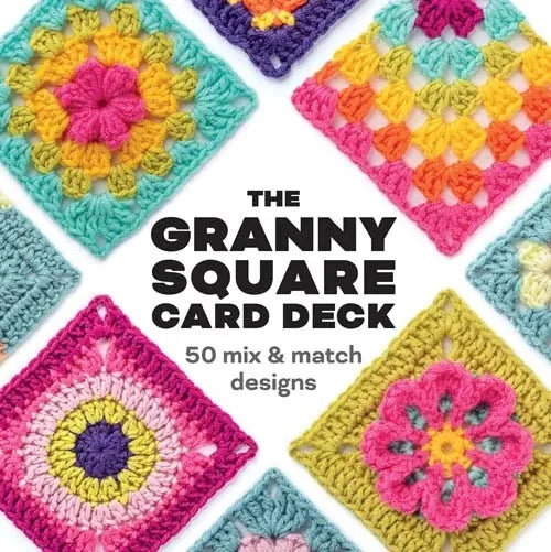 Granny Square Card Deck - 50 Mix and Match Designs