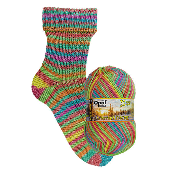 Opal Sock Yarn Winter Sun X Large Range - 150gm 8ply/DK weight
