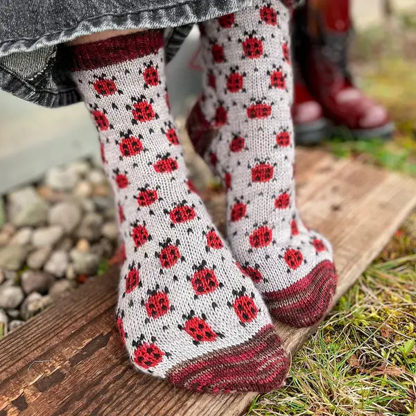 Charlotte Stone - Joyful Colorwork Socks