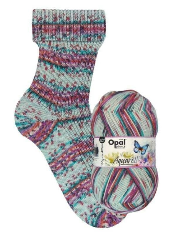 Opal Sock Yarn Aquarell range - 100gm 4ply/fingering weight