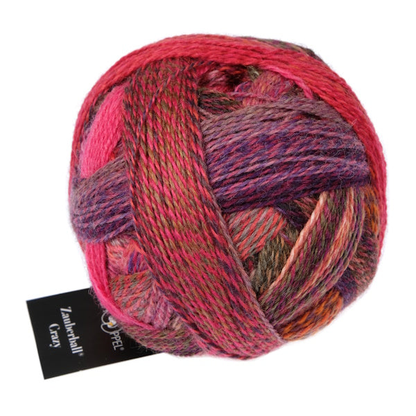 Schoppel Wolle - Crazy Zauberball 4ply Sock Yarn 100gm