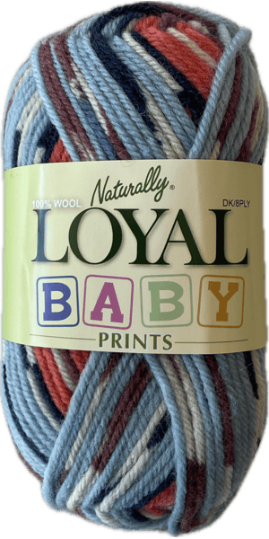 Naturally Yarns Loyal Baby Prints 8ply/DK