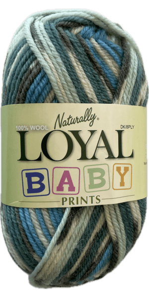 Naturally Yarns Loyal Baby Prints 8ply/DK