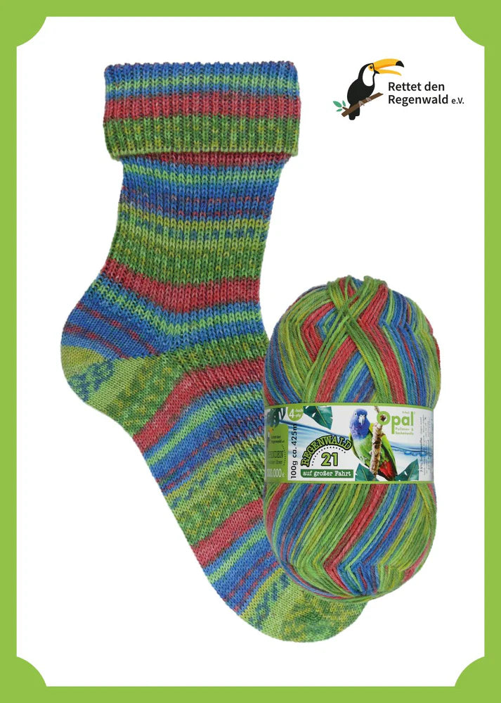 Opal Sock Yarn Ranges - 100gm 4ply/fingering weight