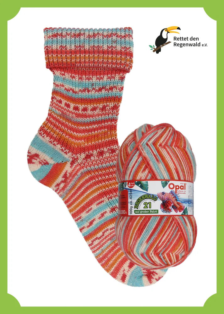 Opal Sock Yarn Ranges - 100gm 4ply/fingering weight