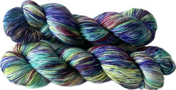 Prestige Yarns - Fiori Hand Dyed Sock Yarn - 4ply/Fingering weight - 100gm