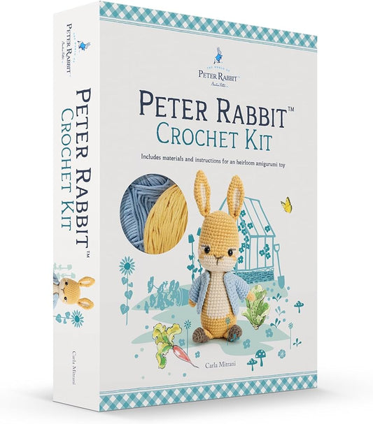 Peter Rabbit Crochet Kit by Carla Mitrani (includes materials and instructions)