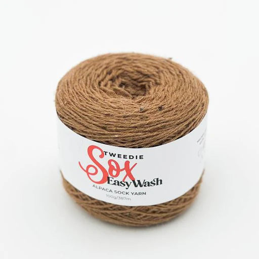 Alpaca Yarns - Easy Wash Tweedie Sox Alpaca - 4ply/fingering weight