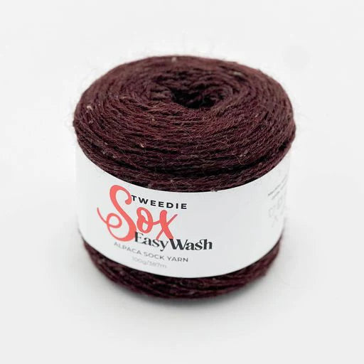 Alpaca Yarns - Easy Wash Tweedie Sox Alpaca - 4ply/fingering weight