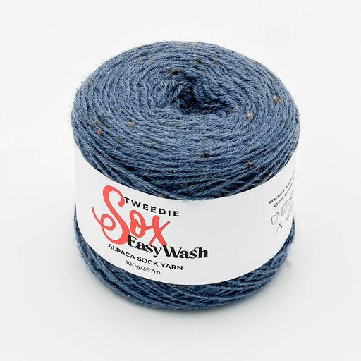 Alpaca Yarns - Easy Wash Tweedie Sox Alpaca - 4ply/fingering weight