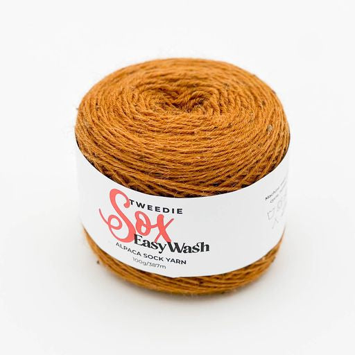 Alpaca Yarns - Easy Wash Tweedie Sox Alpaca - 4ply/fingering weight