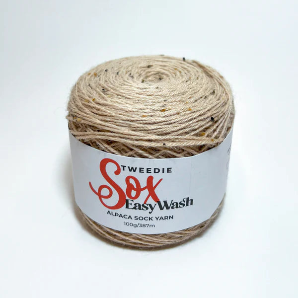 Alpaca Yarns - Easy Wash Tweedie Sox Alpaca - 4ply/fingering weight