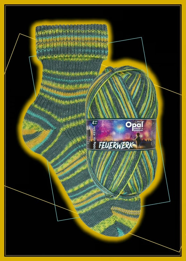 Opal Sock Yarn Ranges - 100gm 4ply/fingering weight