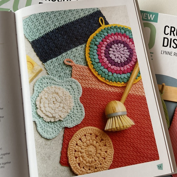 20 To Make Crochet Dishcloths by Lynne Rowe