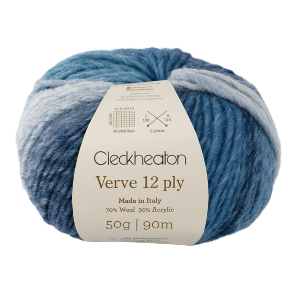 Cleckheaton Verve 12ply - Rainmaker 8705