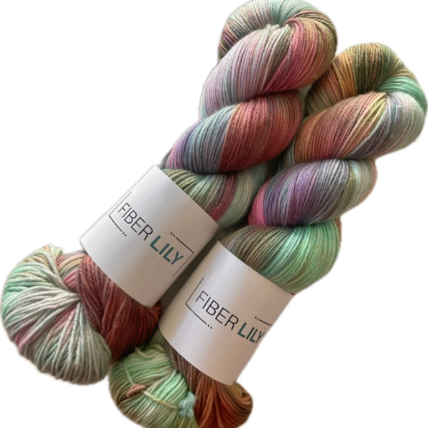 Fiber Lily Super Soft Sock (4ply/fingering weight) 100gm