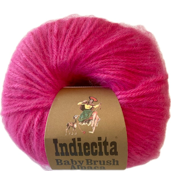 Alpaca Yarns - Indiecita Baby Brush Alpaca - 14ply/Chunky 50gm