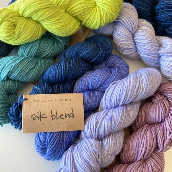Manos Del Uruguay Silk Blend 50gm - 8ply/ DK