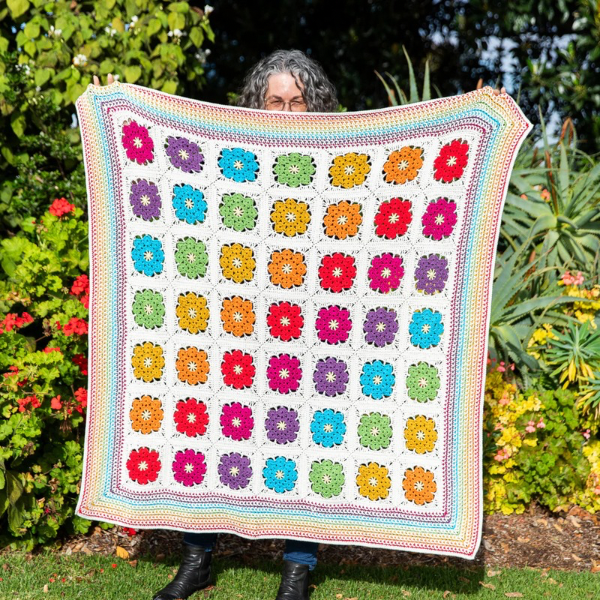 Books - Shelley Husband - Granny Square Garden - soft cover