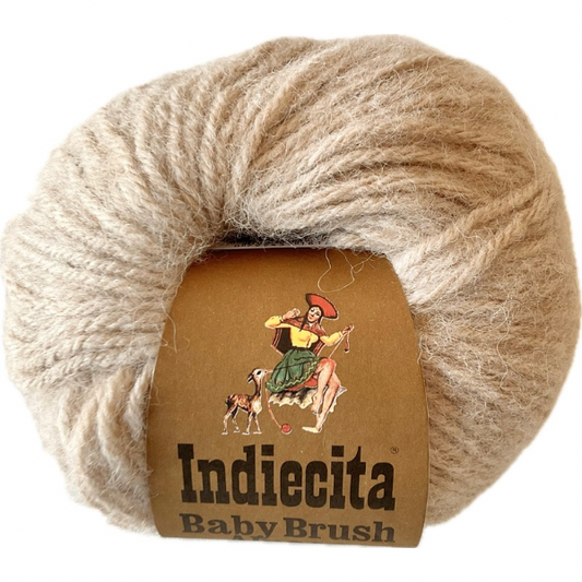 Alpaca Yarns - Indiecita Baby Brush Alpaca - 14ply/Chunky 50gm