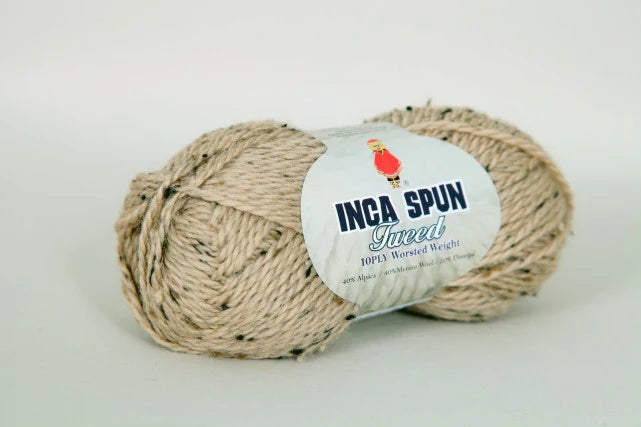 Alpaca Yarns - Inca Spun Tweed - 10ply/worsted 50gm