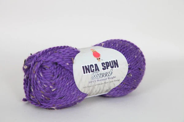 Alpaca Yarns - Inca Spun Tweed - 10ply/worsted 50gm