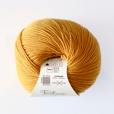 Bellissimo 4- Extra Fine Merino 4ply/Fingering Weight 50gm