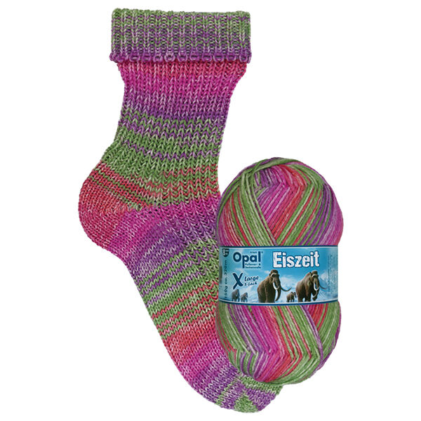 Opal Sock Yarn X Large Range Ice Age - 150gm 8ply/DK weight