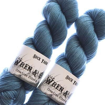 Wren and Ollie Sock Yarn 100gm - Feather