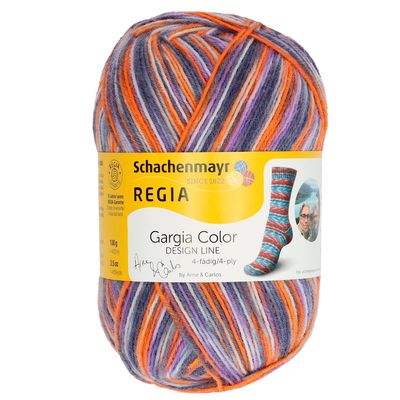 Schachenmayr - Regia Colour 4ply Sock Wool 100gm Design Line Masi 3861