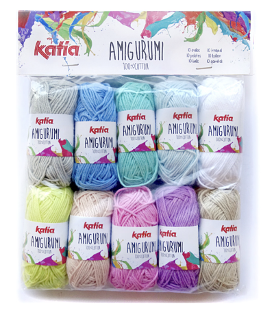 Katia Amigurumi 100% Cotton Mini Ball Pack