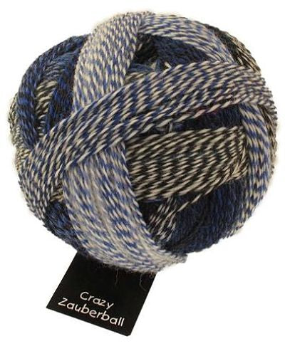Crazy Zauberball Sock - Blue Break 2099